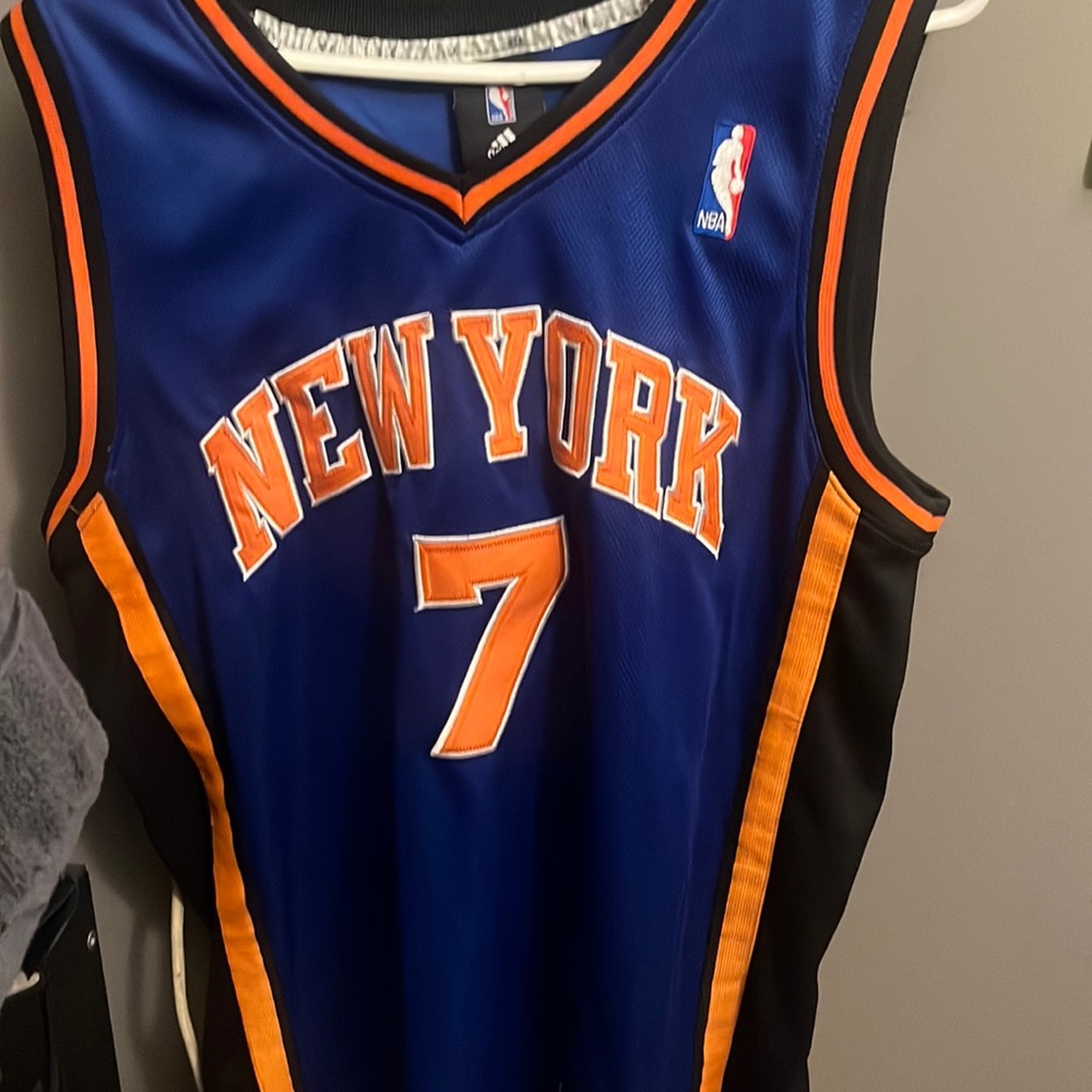 Authentic size 48 Adidas New York Knicks #7 Carmelo Anthony Jersey.